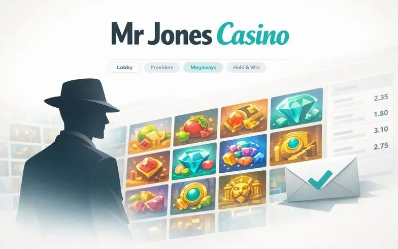 Mr Jones Casino sports betting page