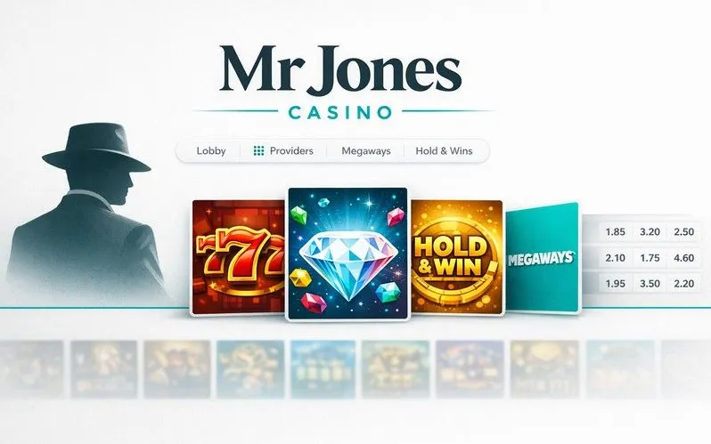 Mr Jones Casino FAQ page header